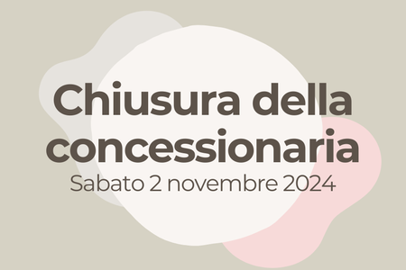 Chiusura della concessionaria